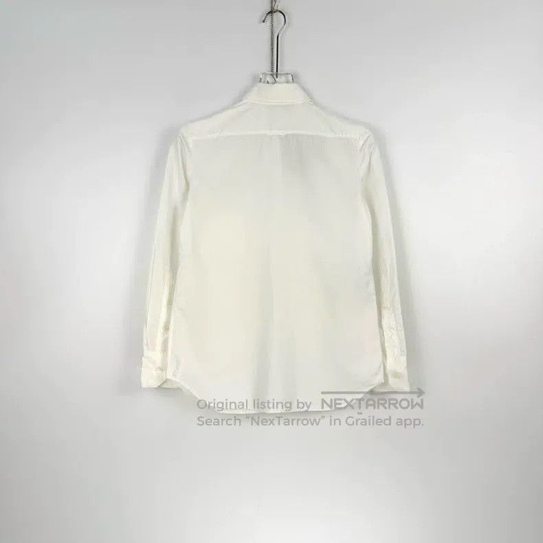 Prada Prada White cloth triangle bow shirt Size XS / US 0-2 / IT 36-38 - 4 Thumbnail