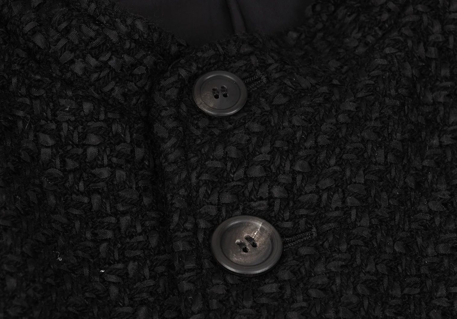 Issey Miyake Band Collar Jacket in Black - Size 2 Size US M / EU 48-50 / 2 - 4 Thumbnail