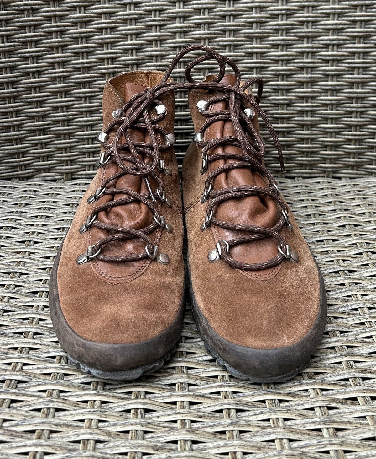 YMC YMC You Must Create Brown Suede Mountain Sneakers Mid Sz 43 Size US 10 / EU 43 - 2 Thumbnail