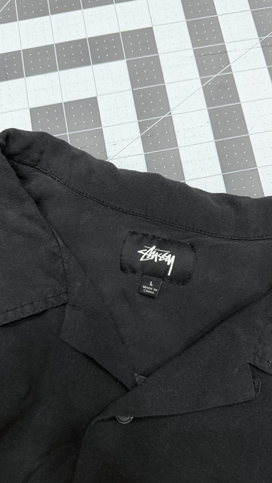 Stussy Billiards Open Collar Shirt Size US L / EU 52-54 / 3 - 2 Thumbnail