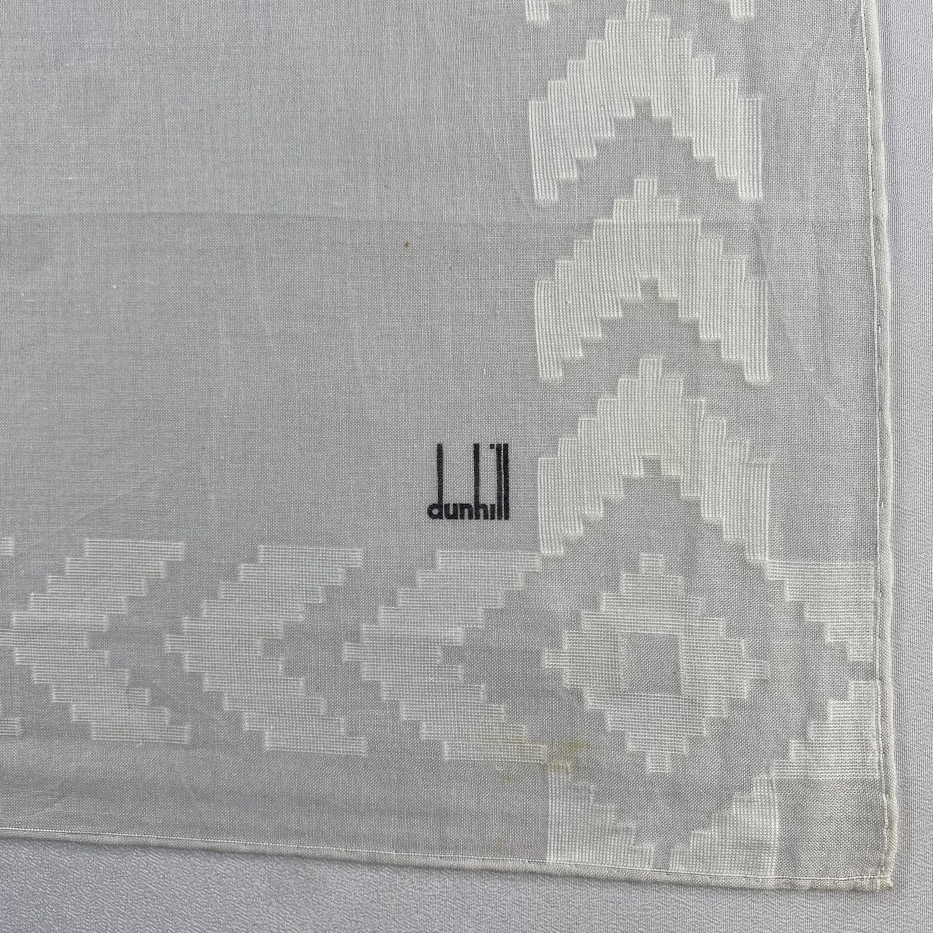 Alfred Dunhill × Vintage Alfred Dunhill Handkerchief / Neckerchief / Bandana-P1203 Size ONE SIZE - 4 Thumbnail