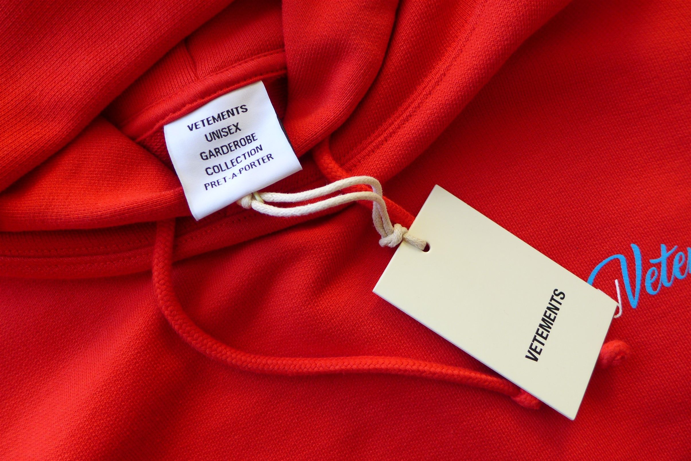 Vetements Vetements Oversized OnlyVetements Red Hoodie Size US XS / EU 42 / 0 - 4 Thumbnail