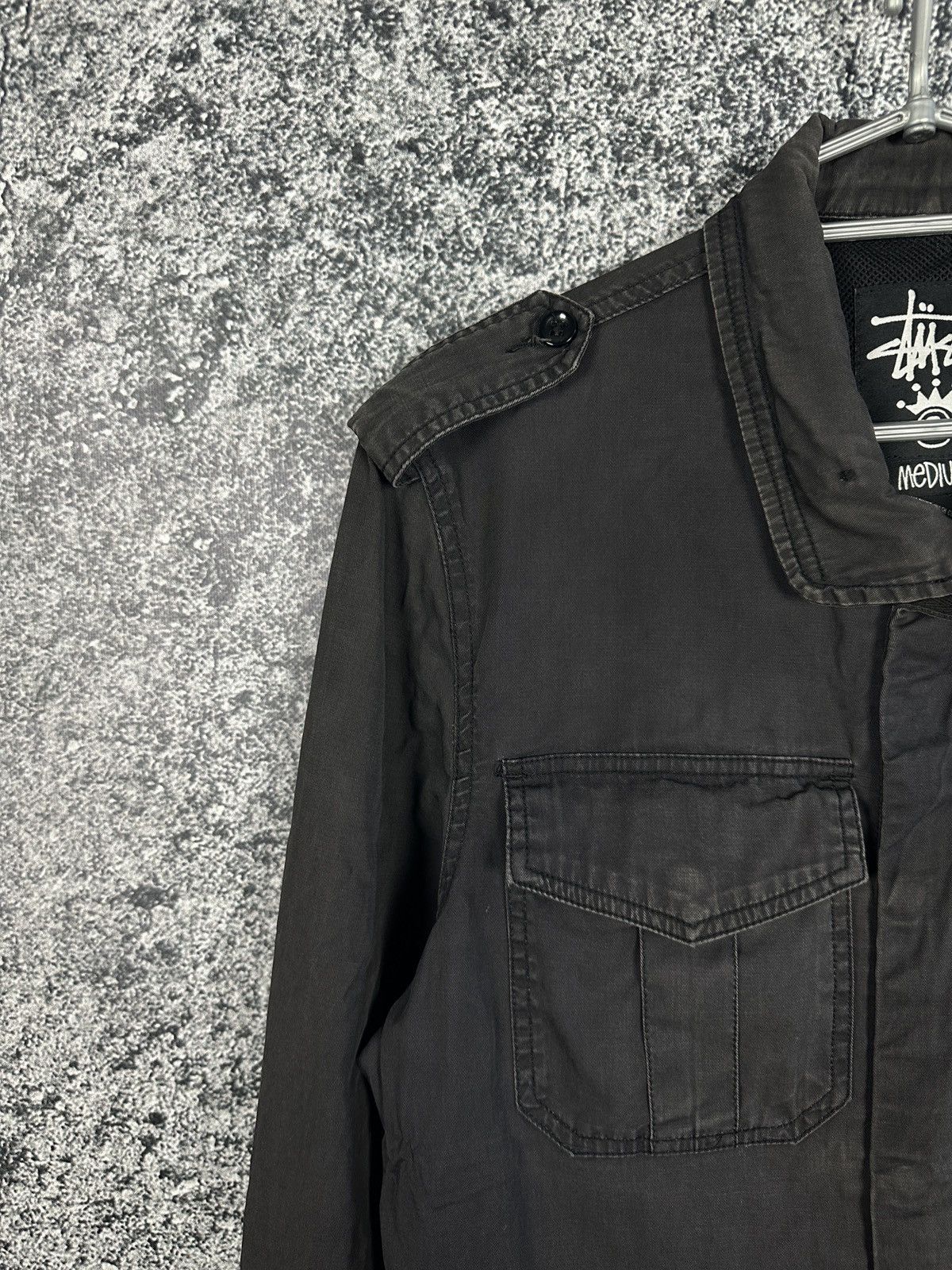 Stussy Stussy Vintage Full Zip 4 Pockets Jacket Vintage Rare Size M Size US M / EU 48-50 / 2 - 2 Thumbnail