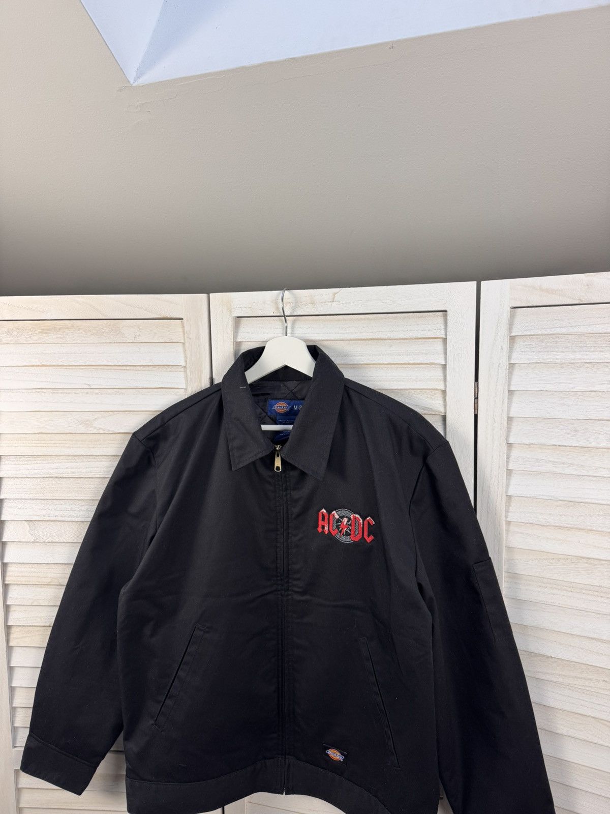 Dickies Men’s Casual Rare Work Jacket Dickies Ac/Dc Custom Big Logo Size US M / EU 48-50 / 2 - 3 Thumbnail