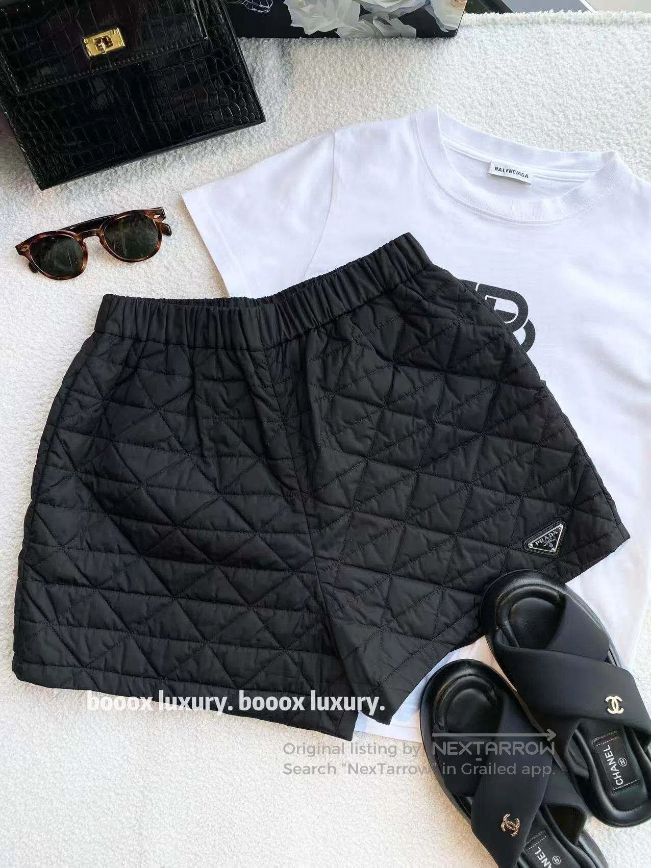 Prada Prada Triangle label shorts| Size 26" / US 2 / IT 38 - 1 Thumbnail