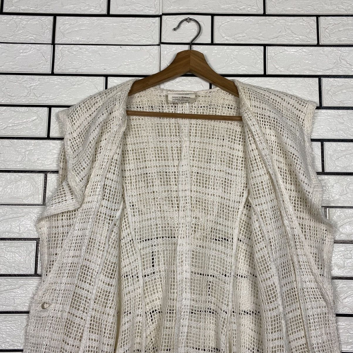 Japanese Brand Hollywood Movie Knit Net Button Sweater Issey Miyake Size US M / EU 48-50 / 2 - 16 Thumbnail