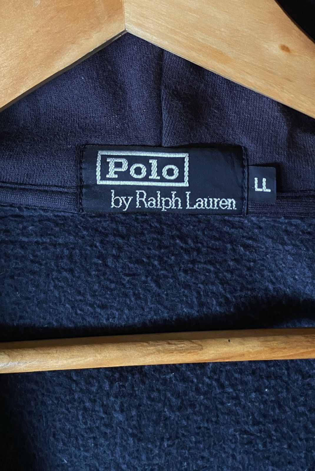 Polo Ralph Lauren Vintage Polo Ralph Lauren Small Pony Zipper Hoodie 1990s Size US L / EU 52-54 / 3 - 7 Thumbnail