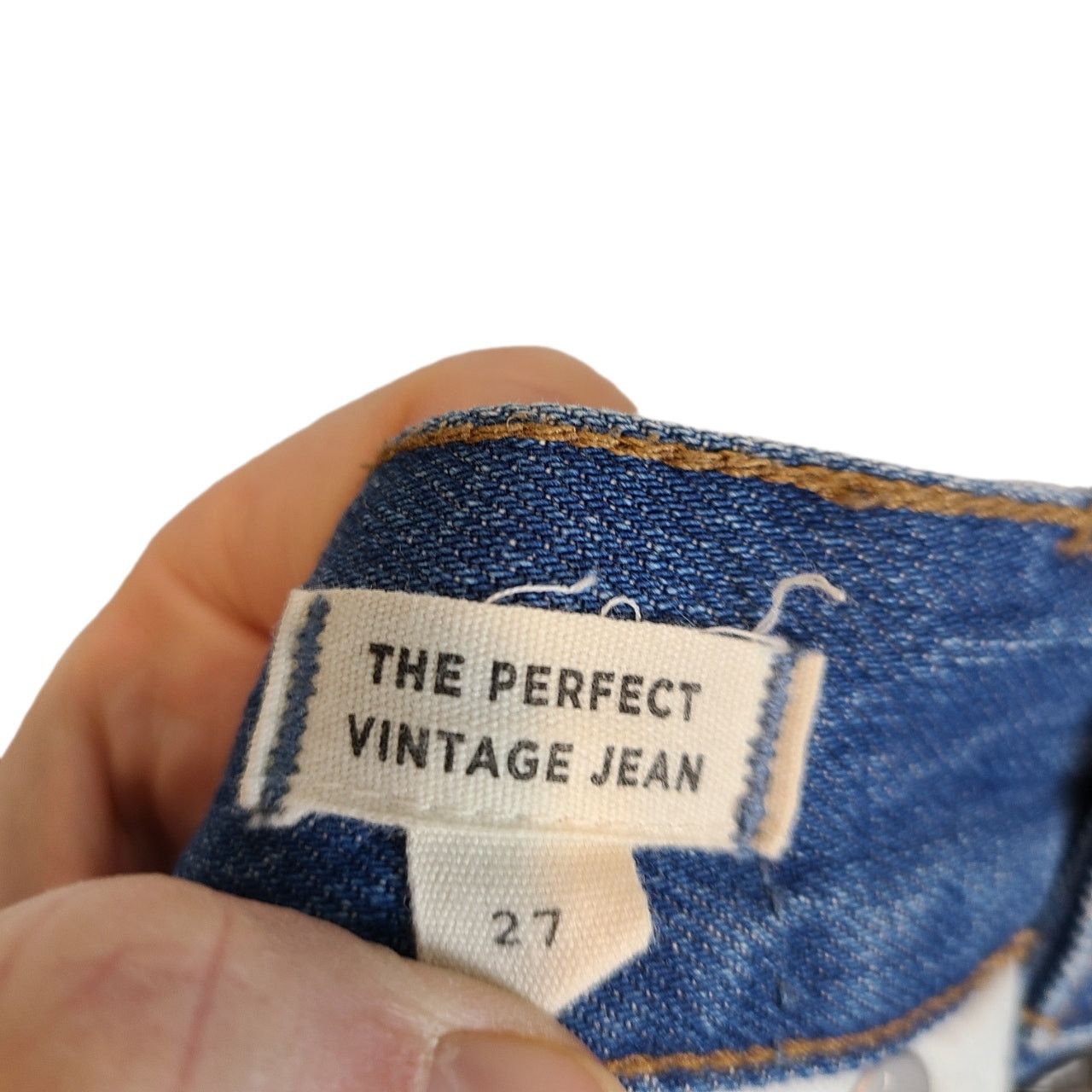 Madewell Madewell Womens The Perfect Vintage Jean Size 27 Distressed Size 29" - 9 Thumbnail
