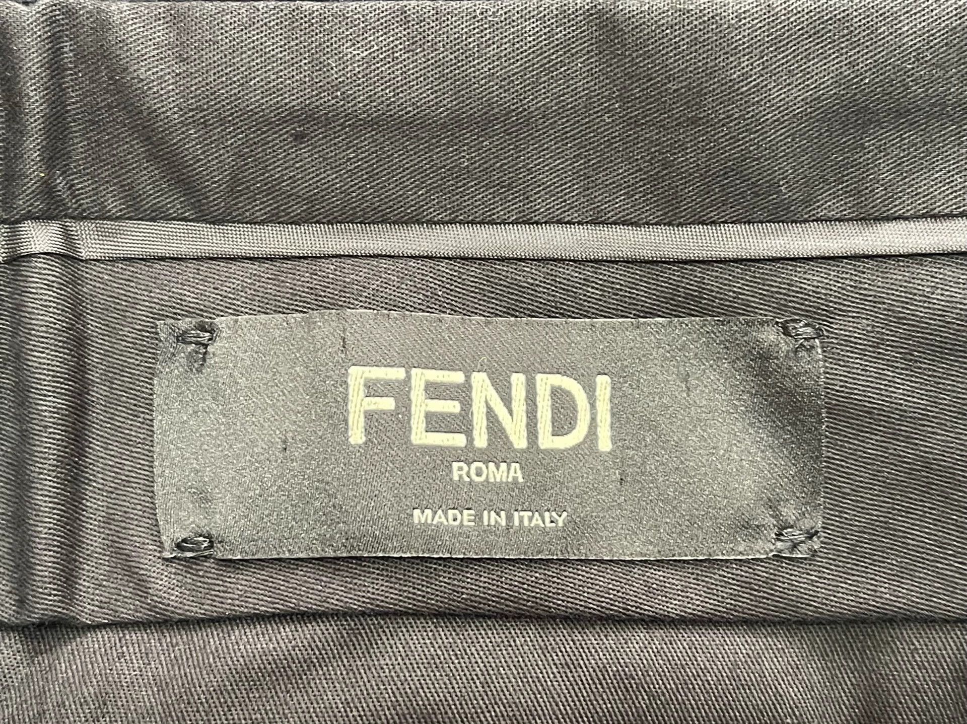 Fendi Fendi Runway Black Casual Trouser 48 Men's Size US 32 / EU 48 - 4 Thumbnail