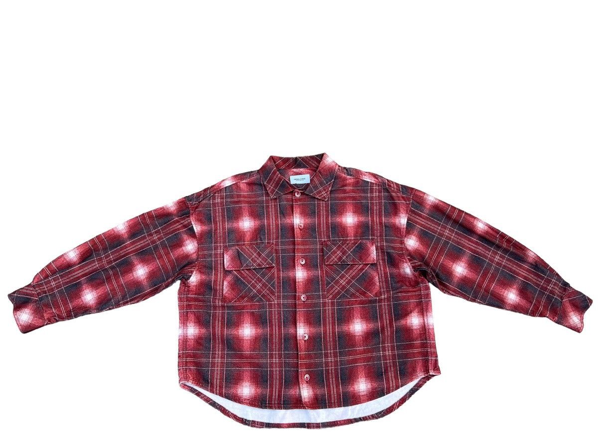Flannel Primalcode Newwave Japan Plaid Big Fit Cropped lannel Shirt Size US XL / EU 56 / 4 - 1 Thumbnail