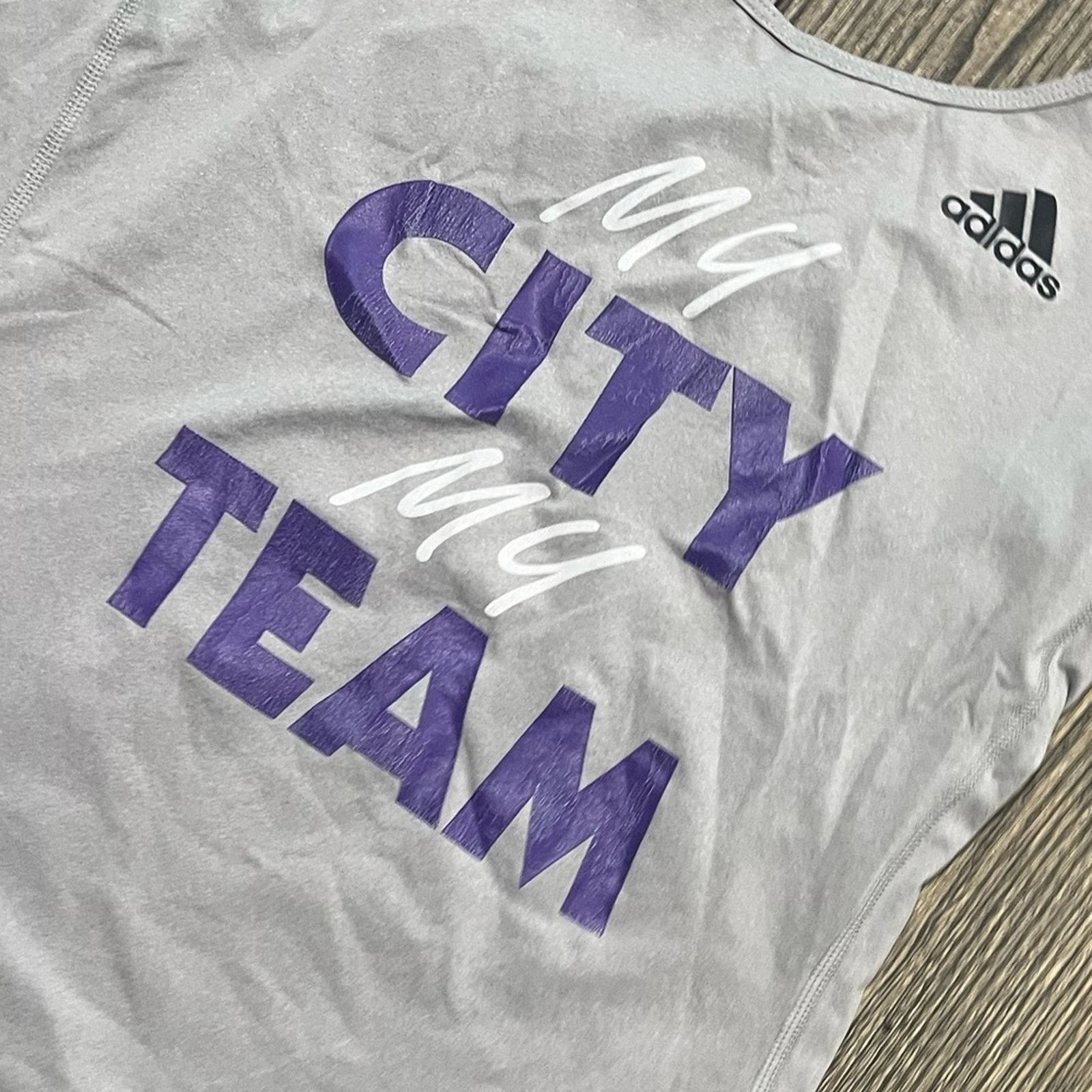 Adidas Adidas Climalite My City My Team Tank Top Racer Back S Size S / US 4 / IT 40 - 2 Thumbnail