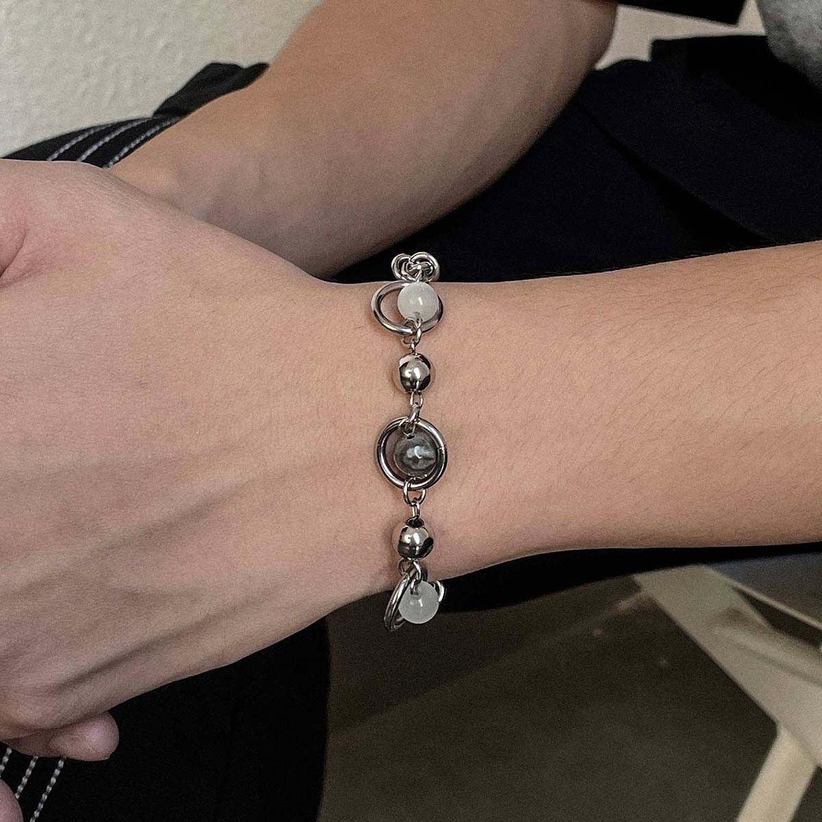 Jewelry Stone New Design Bracelet Y2K Punk Chain Bracelets Chains Size ONE SIZE - 1 Thumbnail