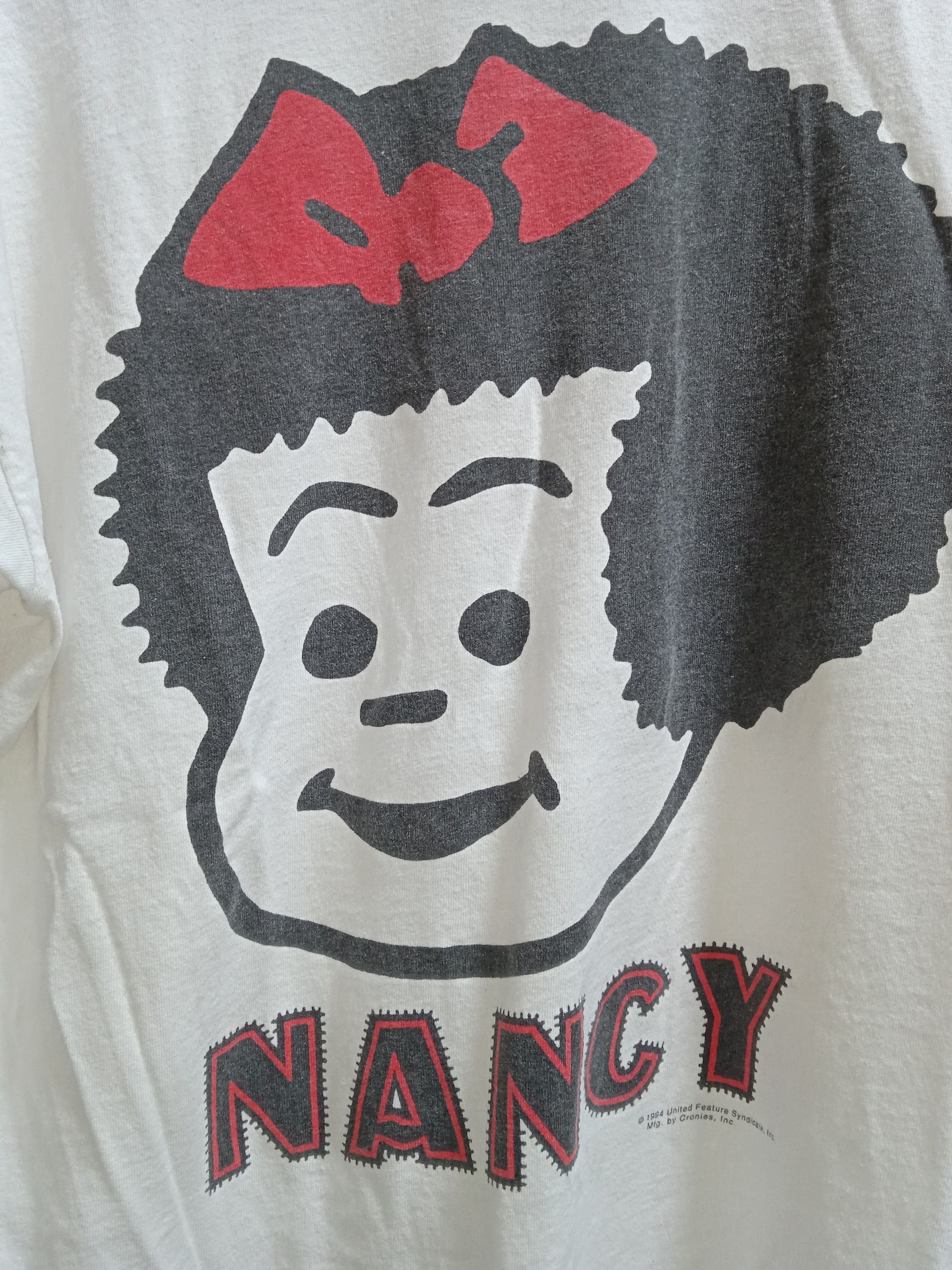 Vintage Vintage 90s Nancy T Shirt Cartoon Sluggo Cronies Size US XL / EU 56 / 4 - 3 Thumbnail