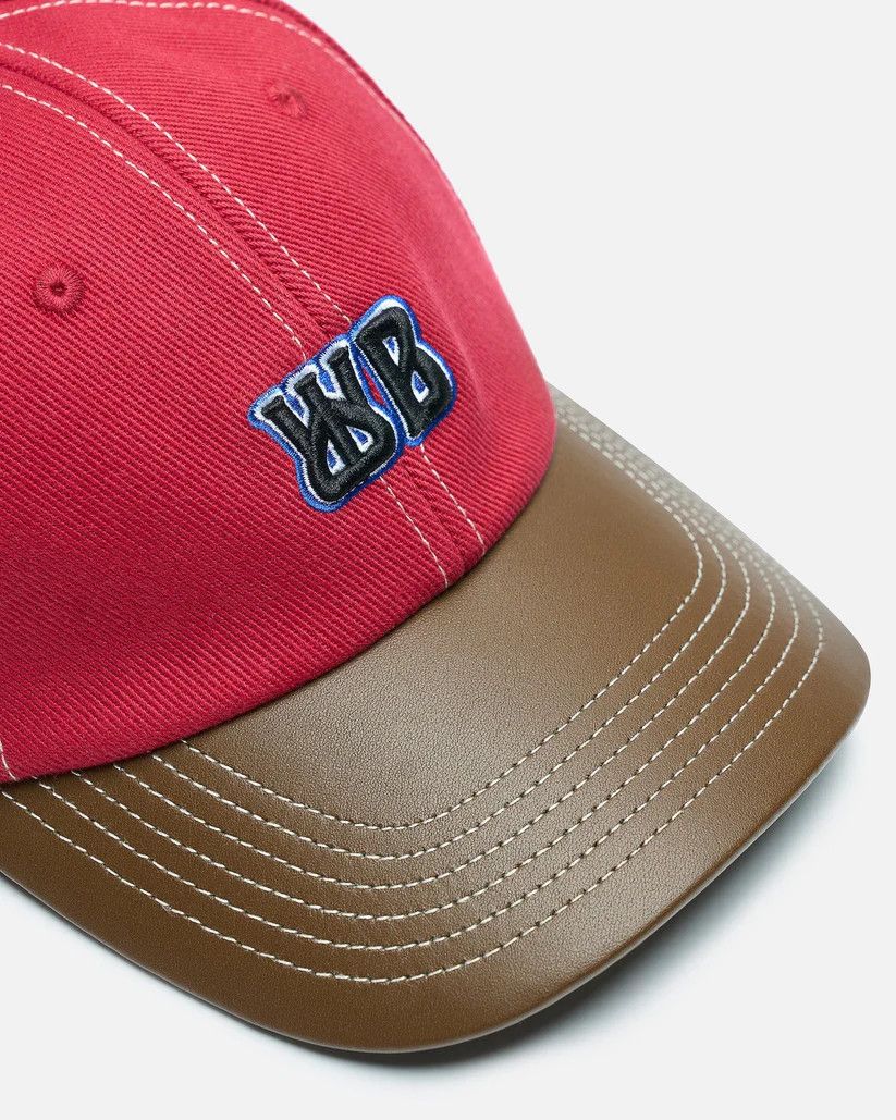 Wales Bonner o1s1v1r1oon0825 Size: OS/Original Cap in Red/Brown Size ONE SIZE - 4 Thumbnail