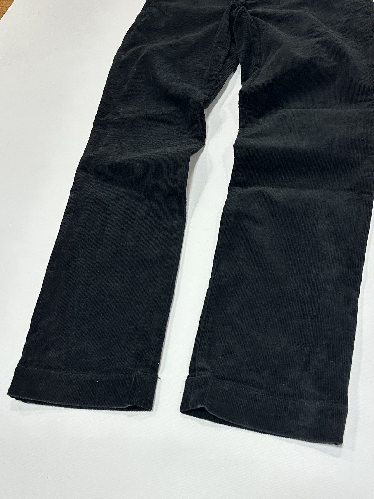 Polo Ralph Lauren Ralph Lauren Stretch Slim Fit Corduroy Trousers Black Pants Size US 32 / EU 48 - 5 Thumbnail