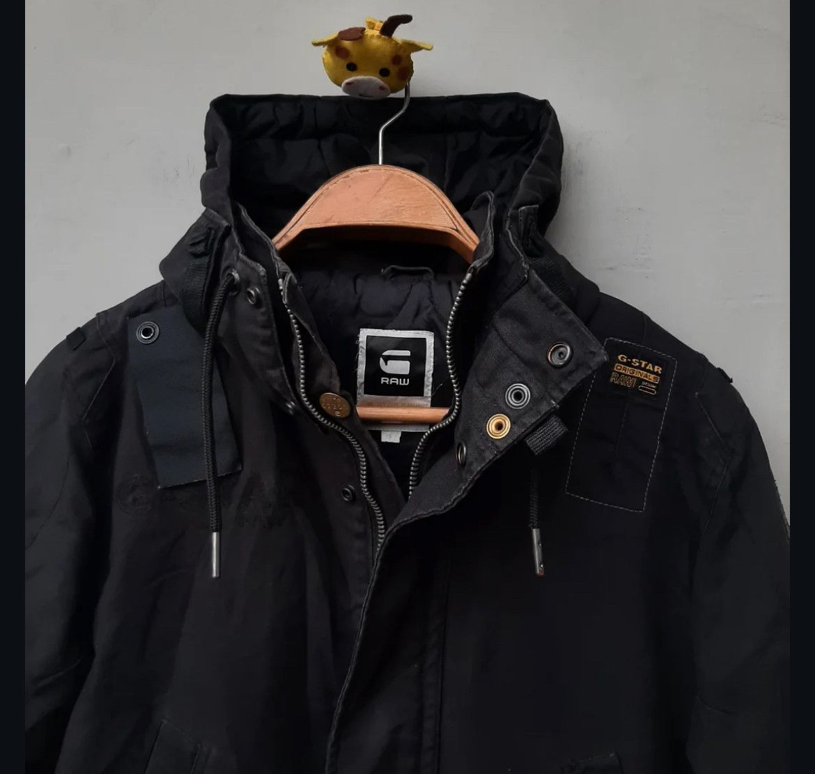 G-Star 2000s Gstar Raw MDF Hodded Jacket Size US L / EU 52-54 / 3 - 2 Thumbnail
