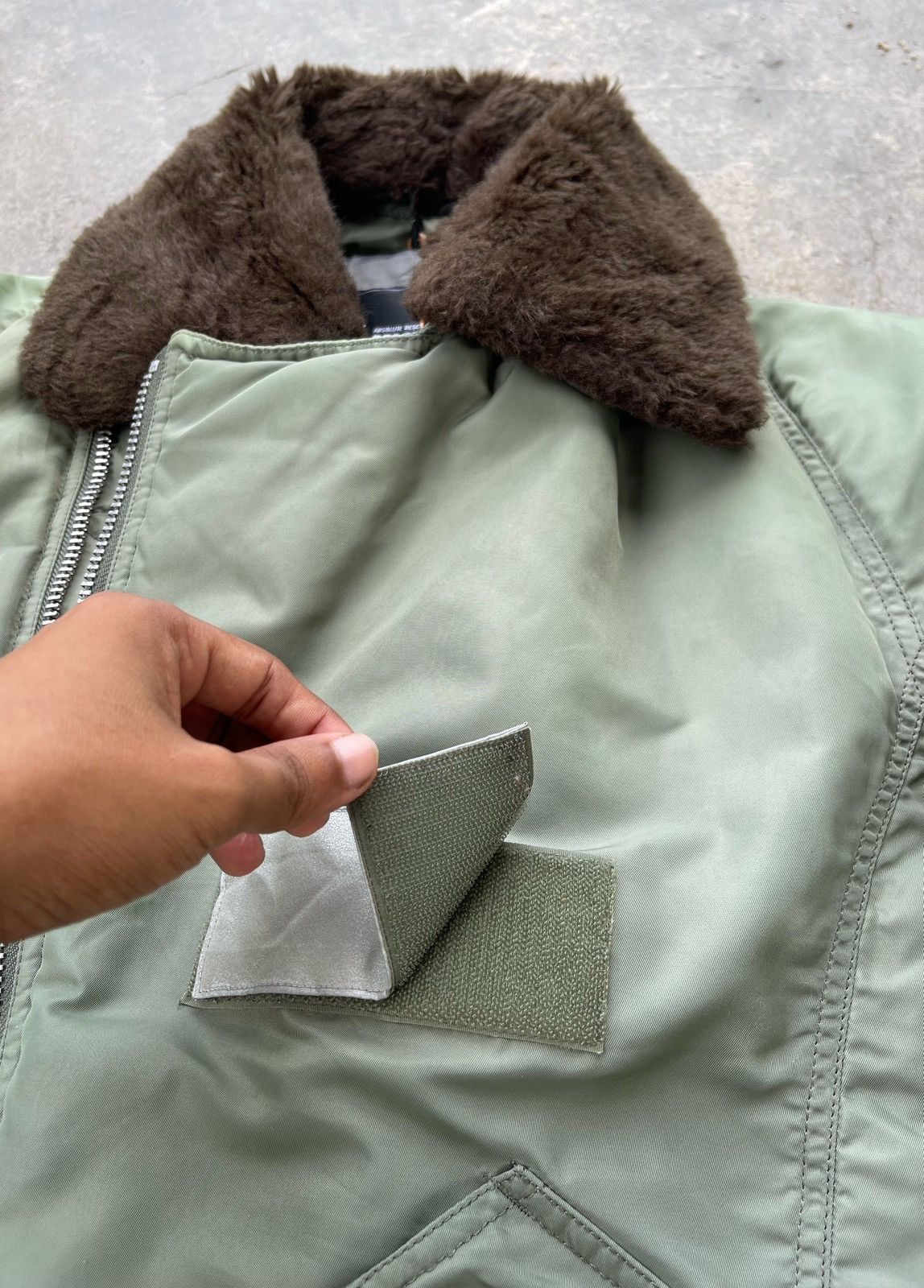 Japanese Brand 🔥RARE🔥 RESCUE SQUAD FUR COLLARED ZIPPER JACKET Size US L / EU 52-54 / 3 - 12 Thumbnail