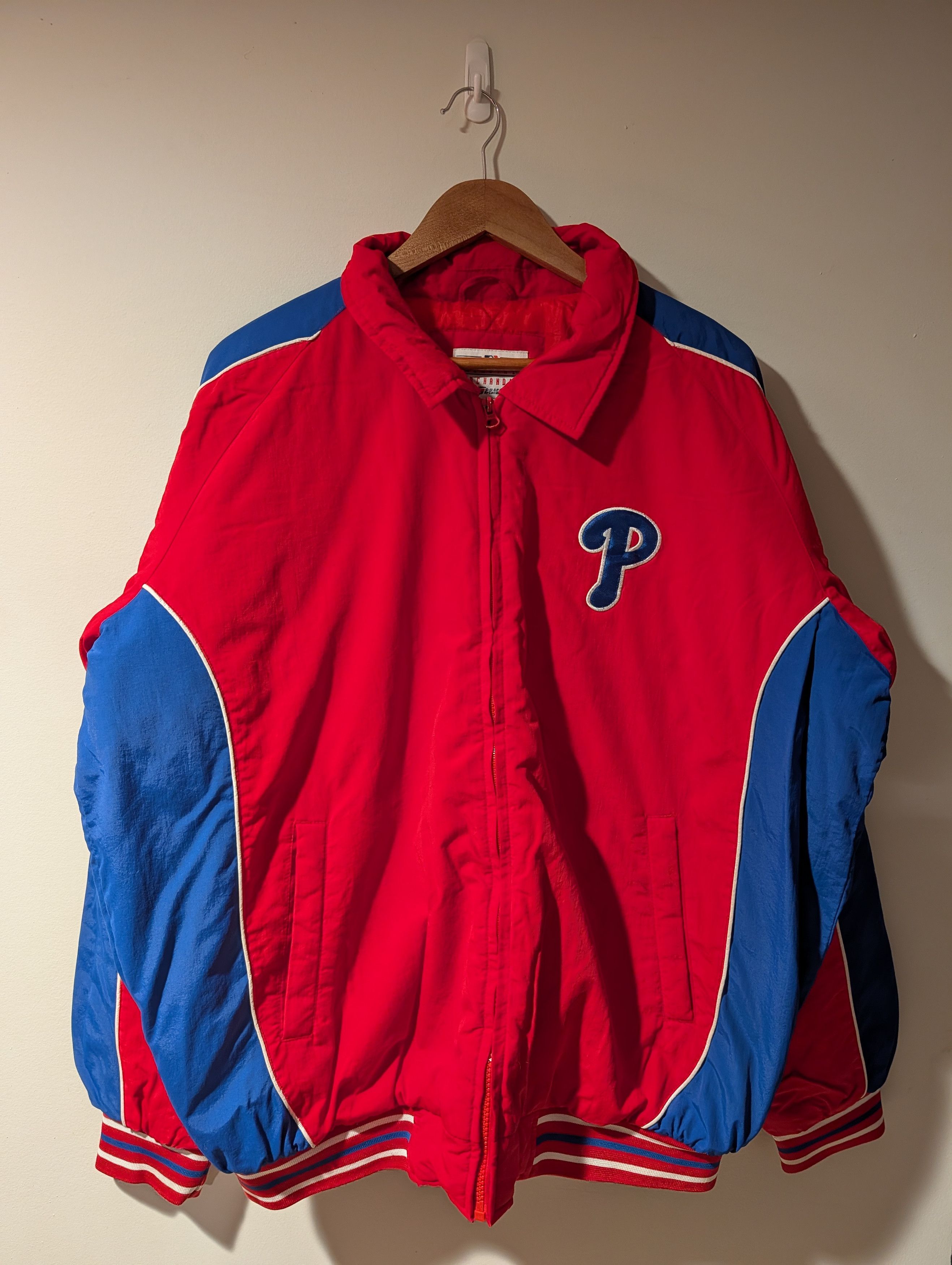 MLB Vintage Philadelphia Phillies Jacket Baseball 90s Outdoor Size US L / EU 52-54 / 3 - 1 Thumbnail