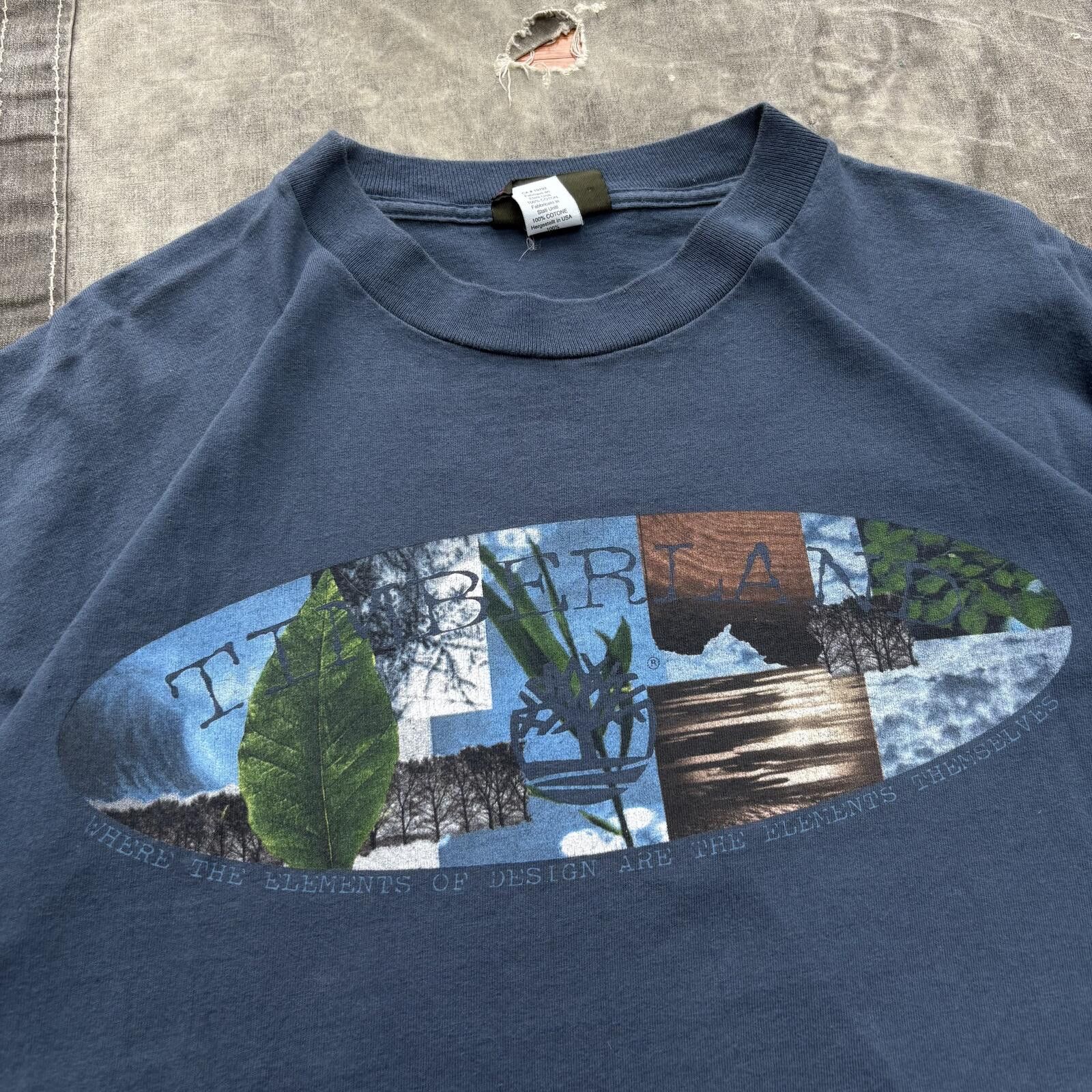 Timberland Vintage 90s Rare Timberland Elements Nature Outdoors Shirt Size US XL / EU 56 / 4 - 2 Thumbnail