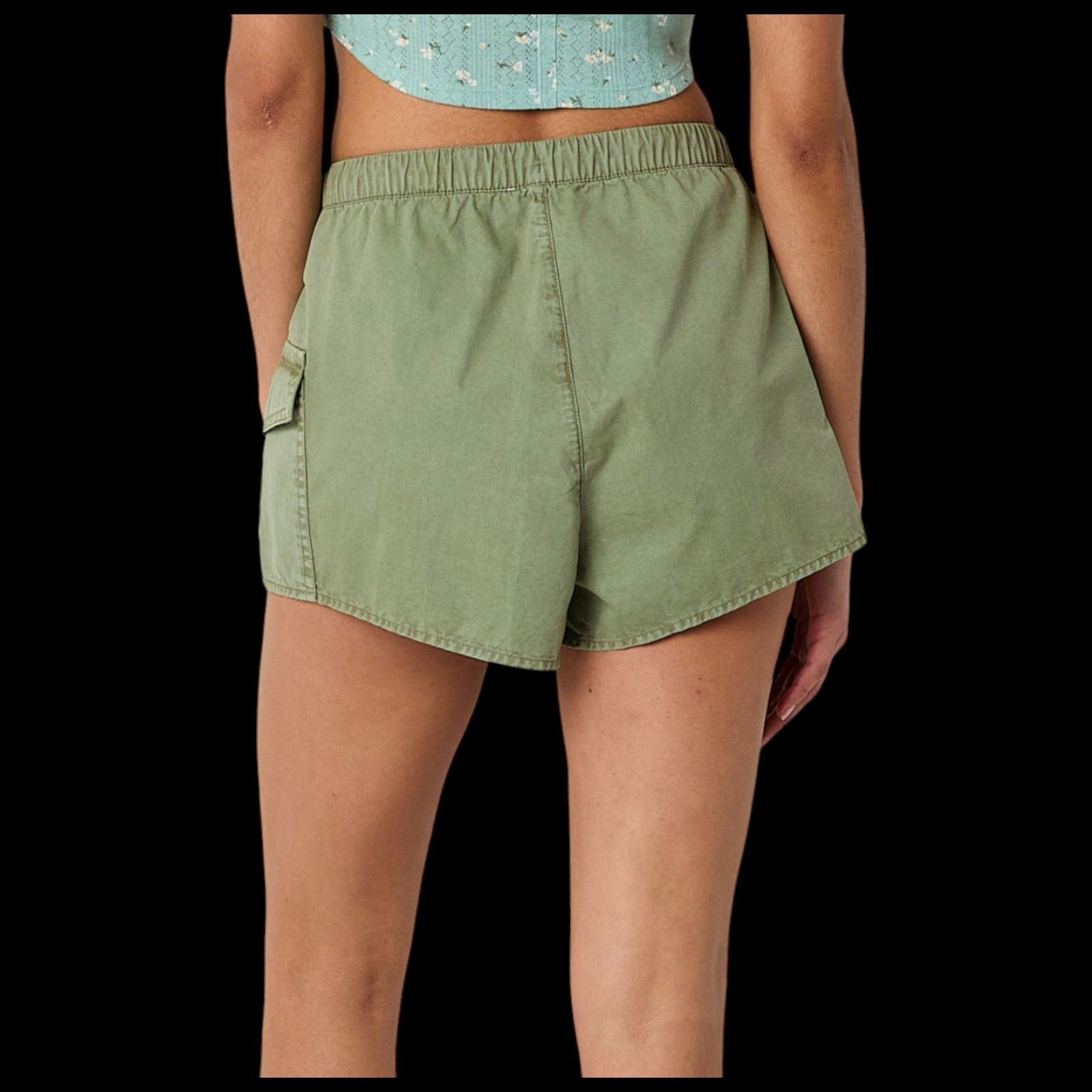 Arizona Jean Co. Arizona - Women's Low Rise Pull-On Short Juniors - Light Ora Size 34" / US 12 / IT 48 - 4 Thumbnail