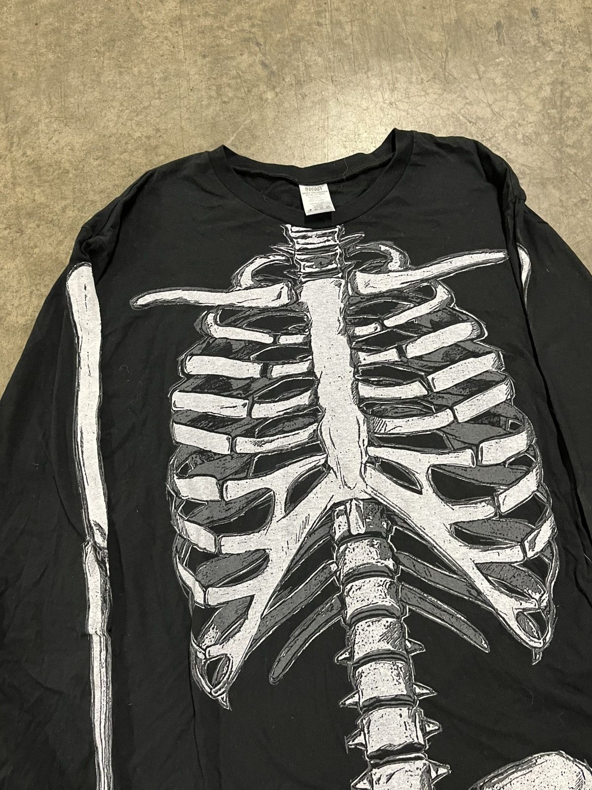 Vintage Y2k grunge opium skeleton longsleeve rare hype skater emo Size US XL / EU 56 / 4 - 6 Thumbnail