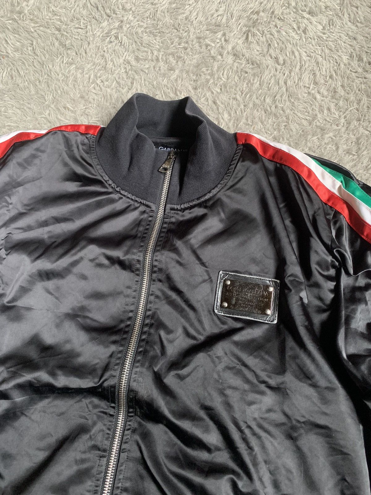 Dolce & Gabbana Dolce Gabbana Gym Collection Striped Tracktop Jacket Size US L / EU 52-54 / 3 - 3 Thumbnail