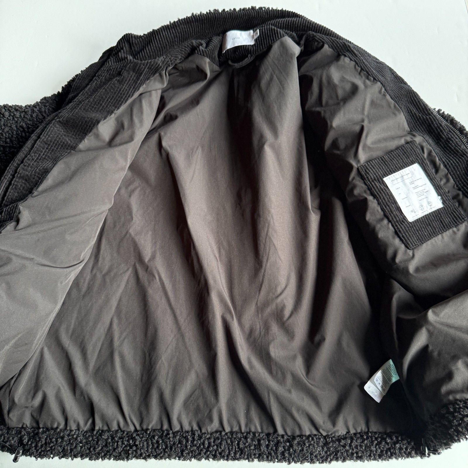 Onia ONIA Sherpa Jumbo Black Corduroy Jacket – Men's Large Size US L / EU 52-54 / 3 - 4 Thumbnail