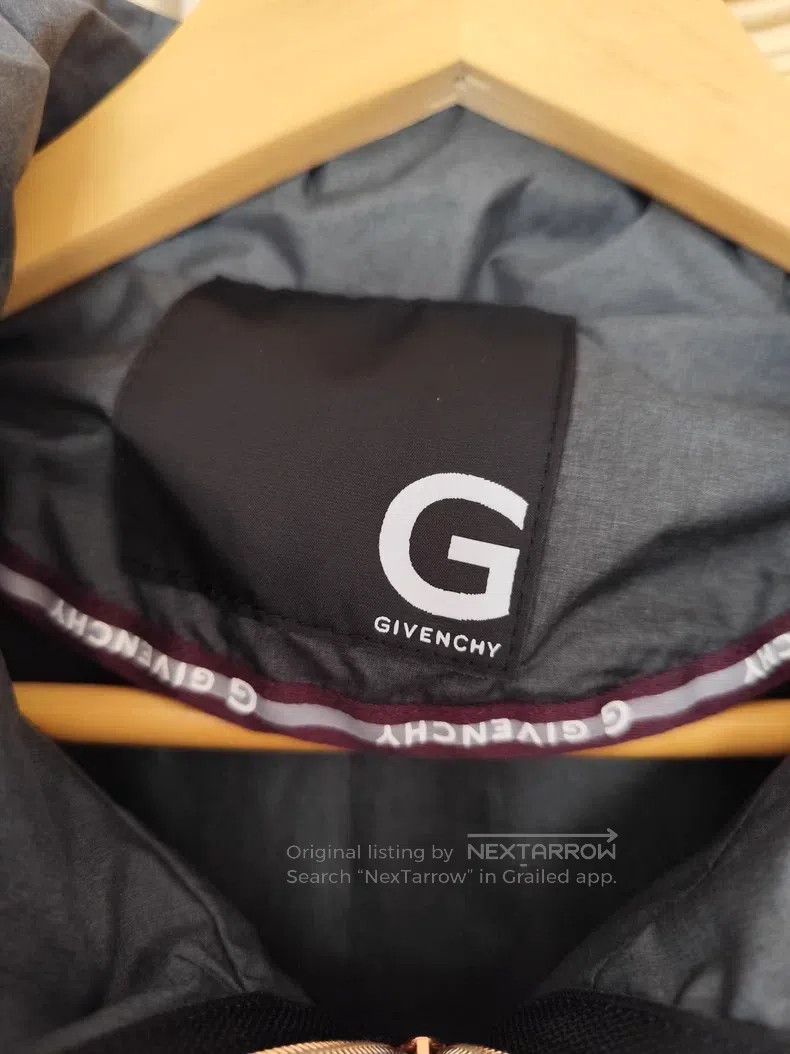 Givenchy Givenchy Men's Smoke Gray Hooded Jacket 100% Polyester Size US XL / EU 56 / 4 - 4 Thumbnail