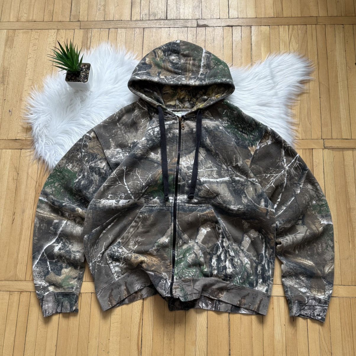 Realtree 📌 Vintage Realtree Camo All Over Print Boxy Hoodie Size US XL / EU 56 / 4 - 1 Thumbnail