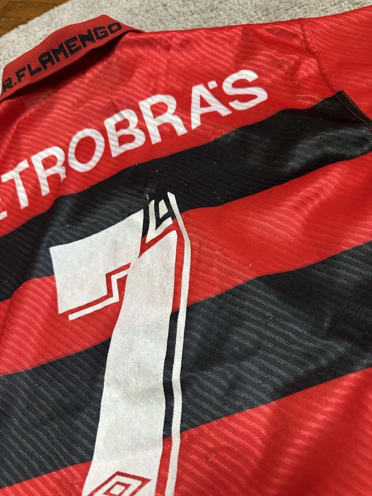 Umbro FLAMENGO FC 1994/1995 Edmundo #7 Home Football Soccer Jersey Size US M / EU 48-50 / 2 - 10 Thumbnail