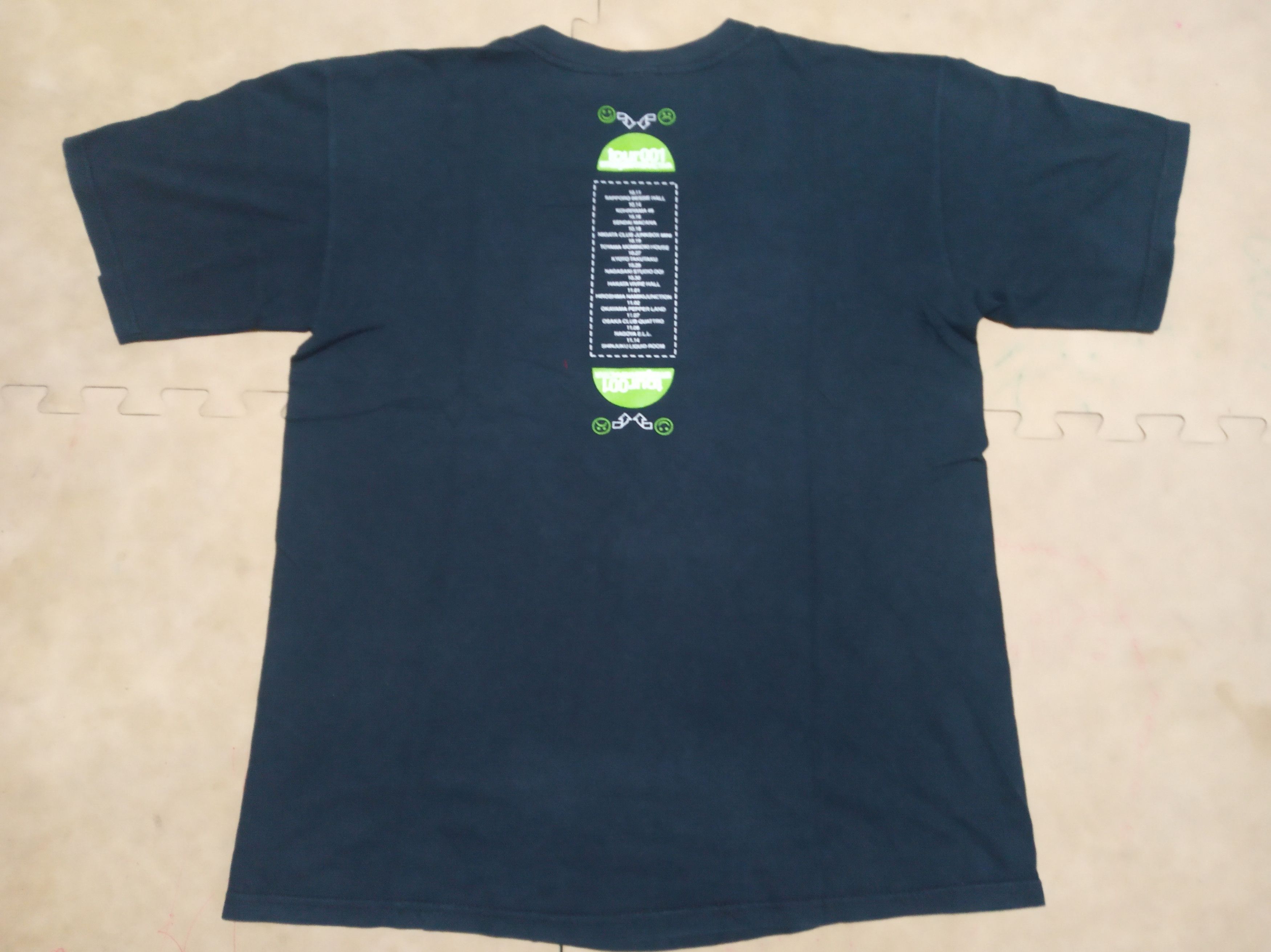 Band Tees Smorgas Tour 2001 Medium Black Size US M / EU 48-50 / 2 - 3 Thumbnail