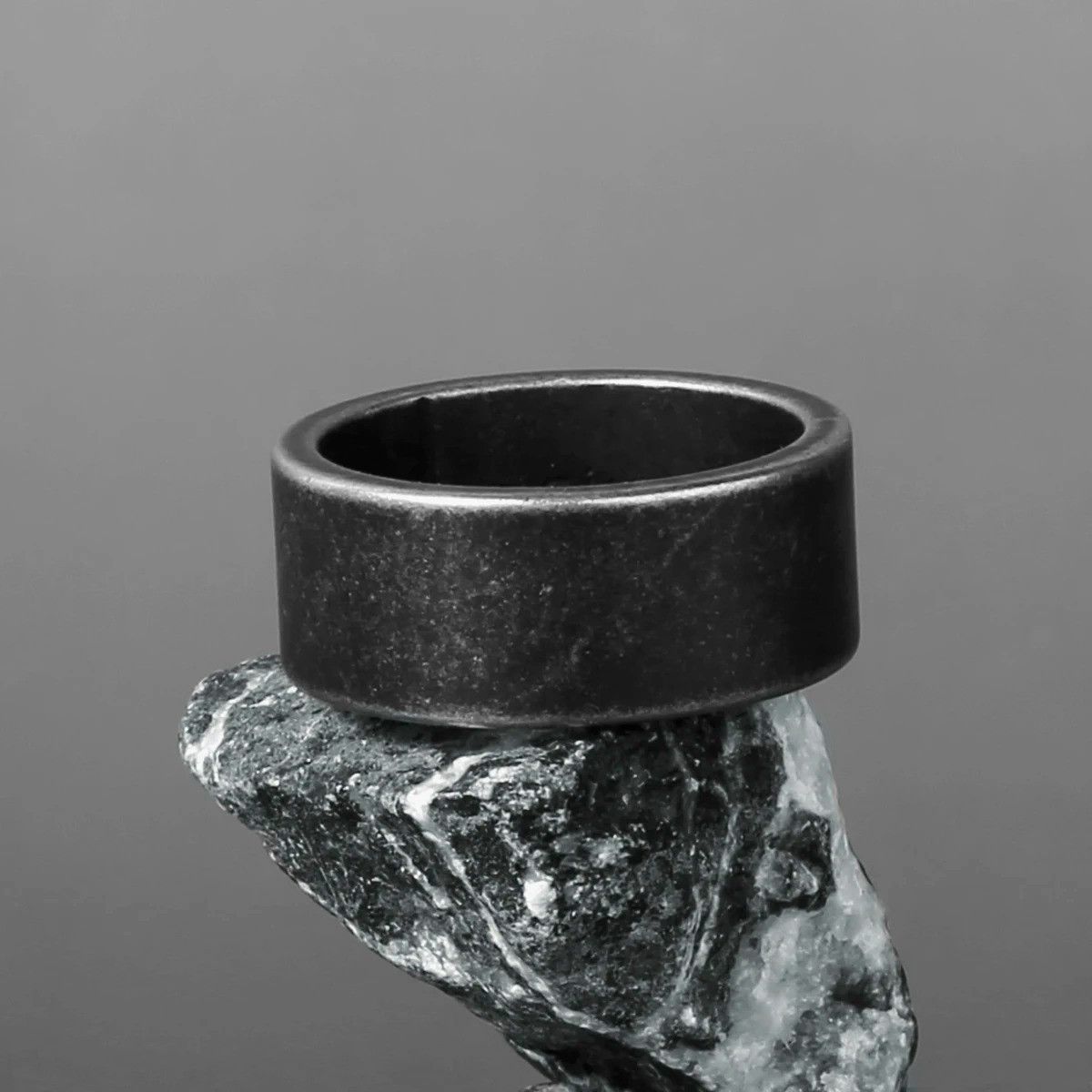 Vintage Old Round Simple Ring Size 44 - 3 Thumbnail