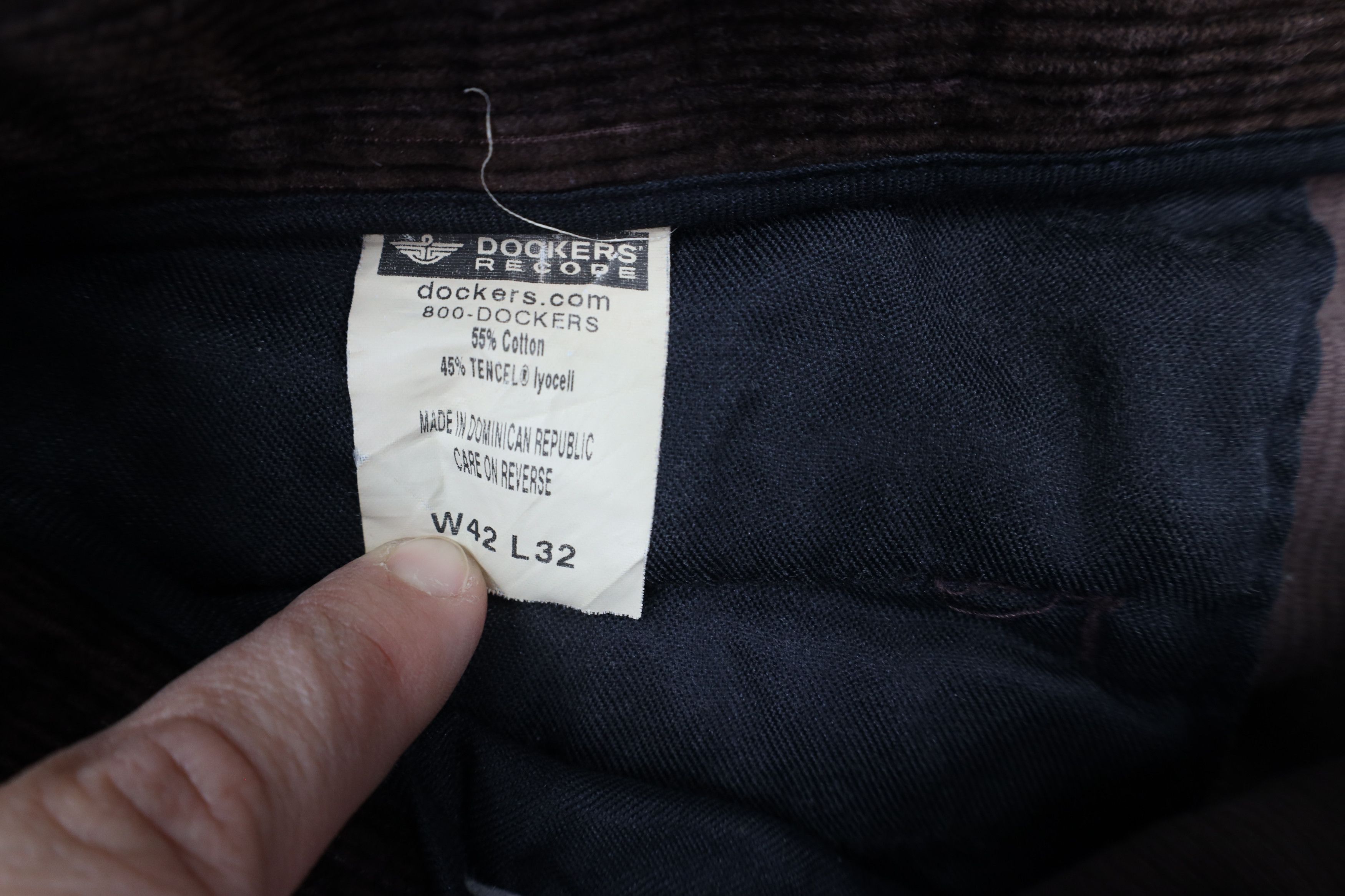 Vintage Vintage 90s Streetwear Pleated Wide Leg Corduroy Pants Size US 42 / EU 58 - 9 Thumbnail