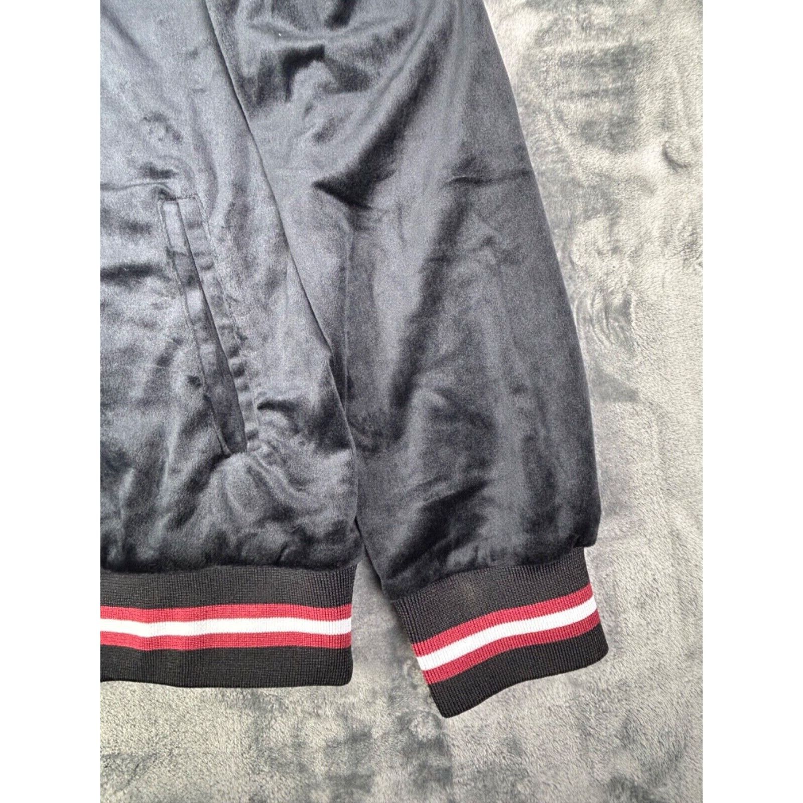 True Religion True Religion Velour Track Jacket Men’s Medium Black World Size US M / EU 48-50 / 2 - 6 Thumbnail