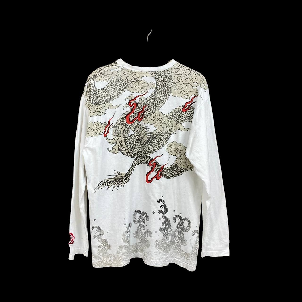 Japanese Brand JAPANESE DRAGON YAKUZA SHIRT Size US L / EU 52-54 / 3 - 6 Thumbnail