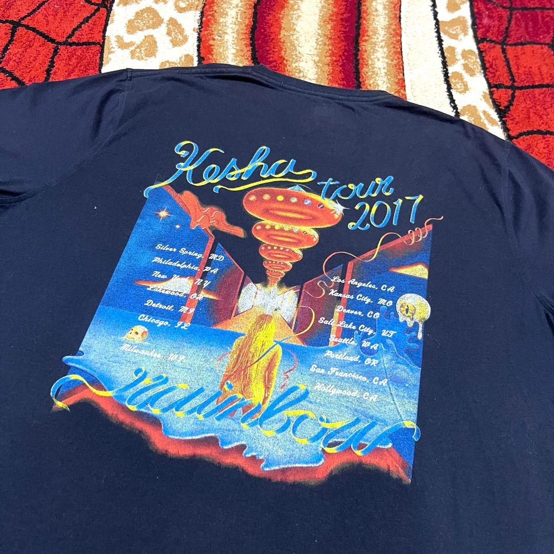 Band Tees Vintage Kesha American Singer Tour 2017 Rare T Shirt Size US XL / EU 56 / 4 - 1 Thumbnail