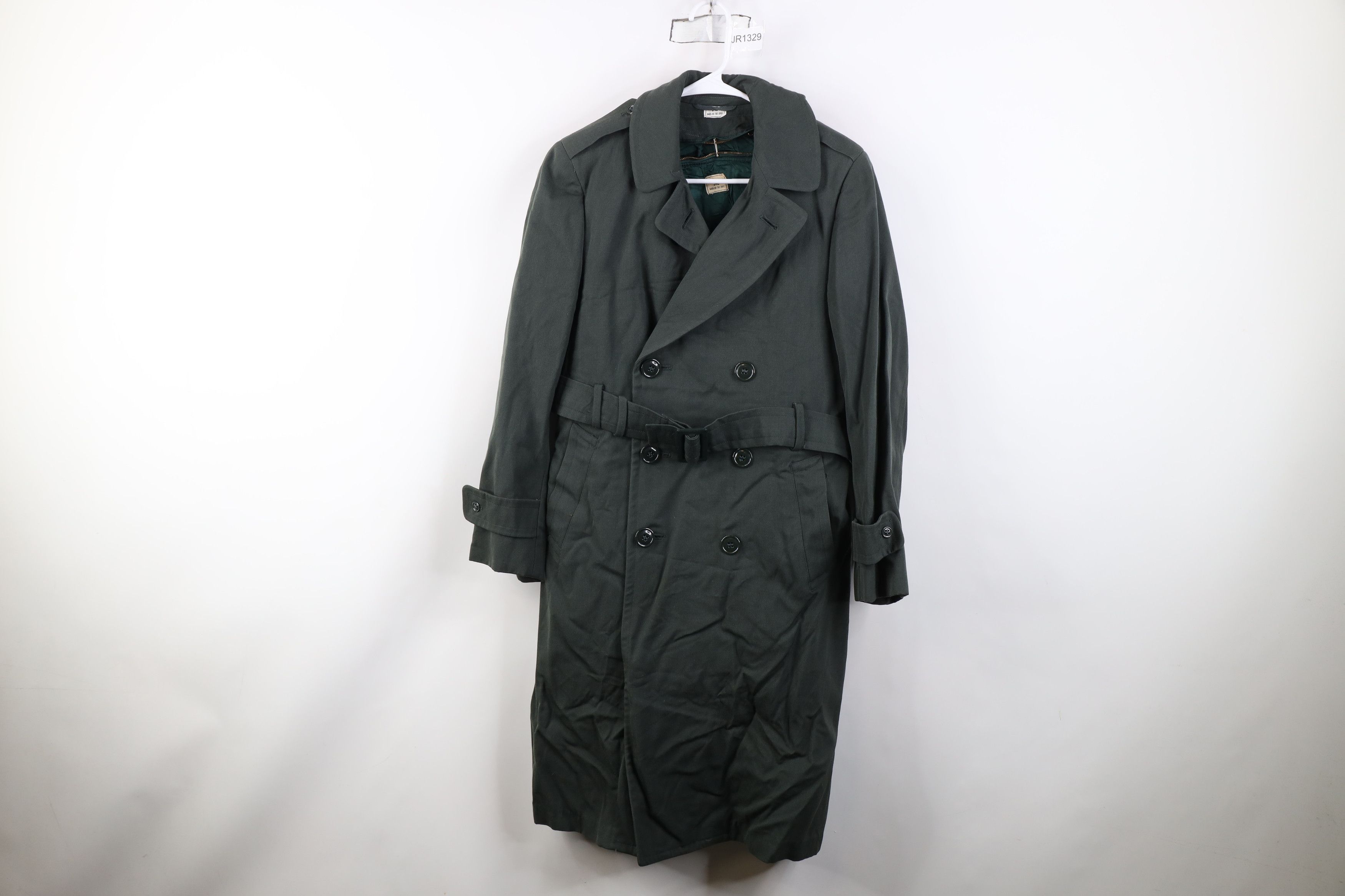 Vintage Vintage 70s Vietnam War Gabardine Overcoat with Liner AG44 Size US M / EU 48-50 / 2 - 1 Thumbnail