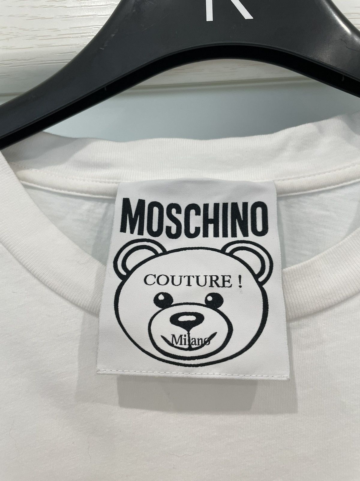 Moschino Moschino couture milano bear t shirt Size S / US 4 / IT 40 - 4 Thumbnail
