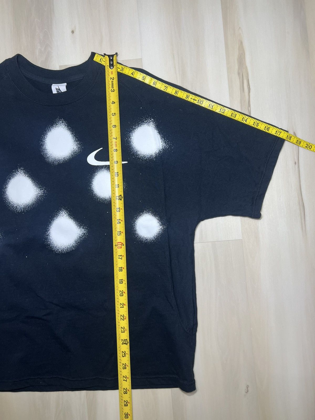 Nike × Off-White Off-White x Nike Spray Dot T-Shirt Black Graphic Tee Sz M Size US M / EU 48-50 / 2 - 5 Thumbnail