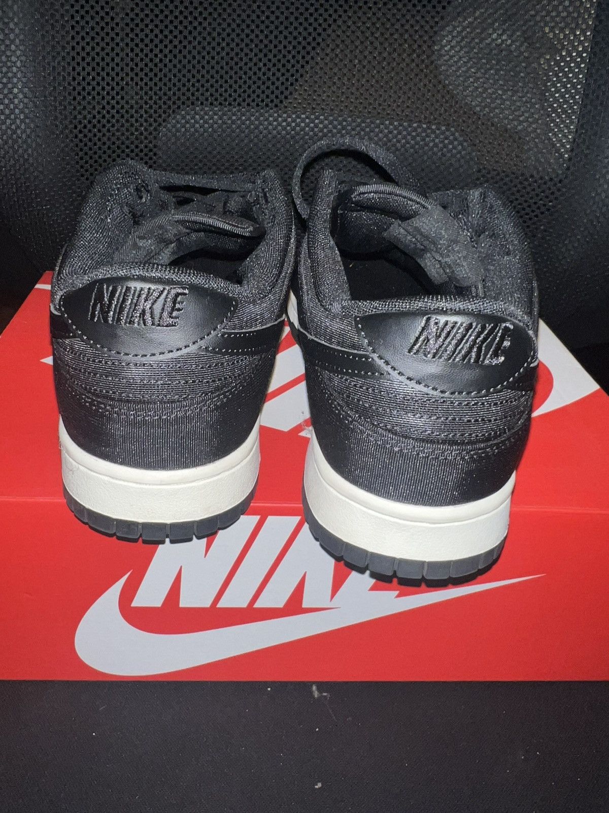 Nike Nike black canvas dunk Size US 10.5 / EU 43-44 - 4 Thumbnail