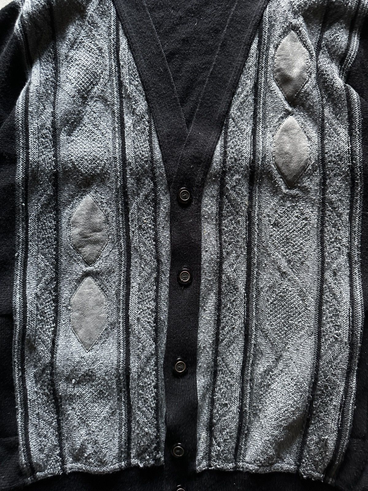 Vintage vintage 90s made in canada coogi style boxy cropped cardigan Size US XL / EU 56 / 4 - 2 Thumbnail