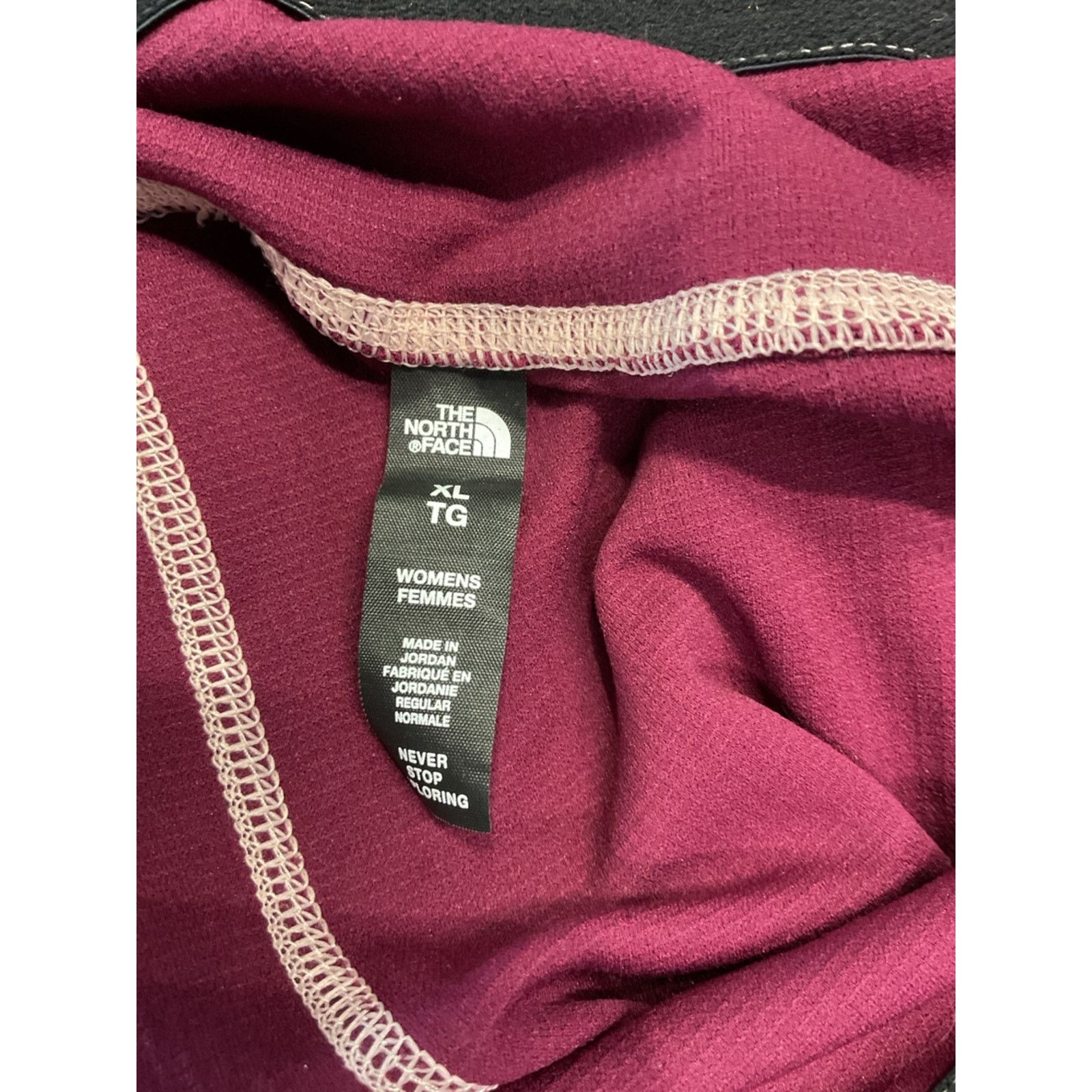 The North Face The North Face Burgundy Performance Leggings Size 32" / US 10 / IT 46 - 4 Thumbnail