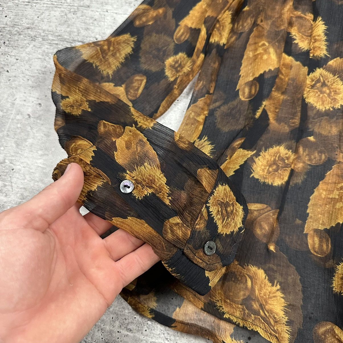 Dolce & Gabbana Vintage Dolce & Gabbana Buttoned Down Shirt Chestnut Pattern Size M / US 6-8 / IT 42-44 - 9 Thumbnail