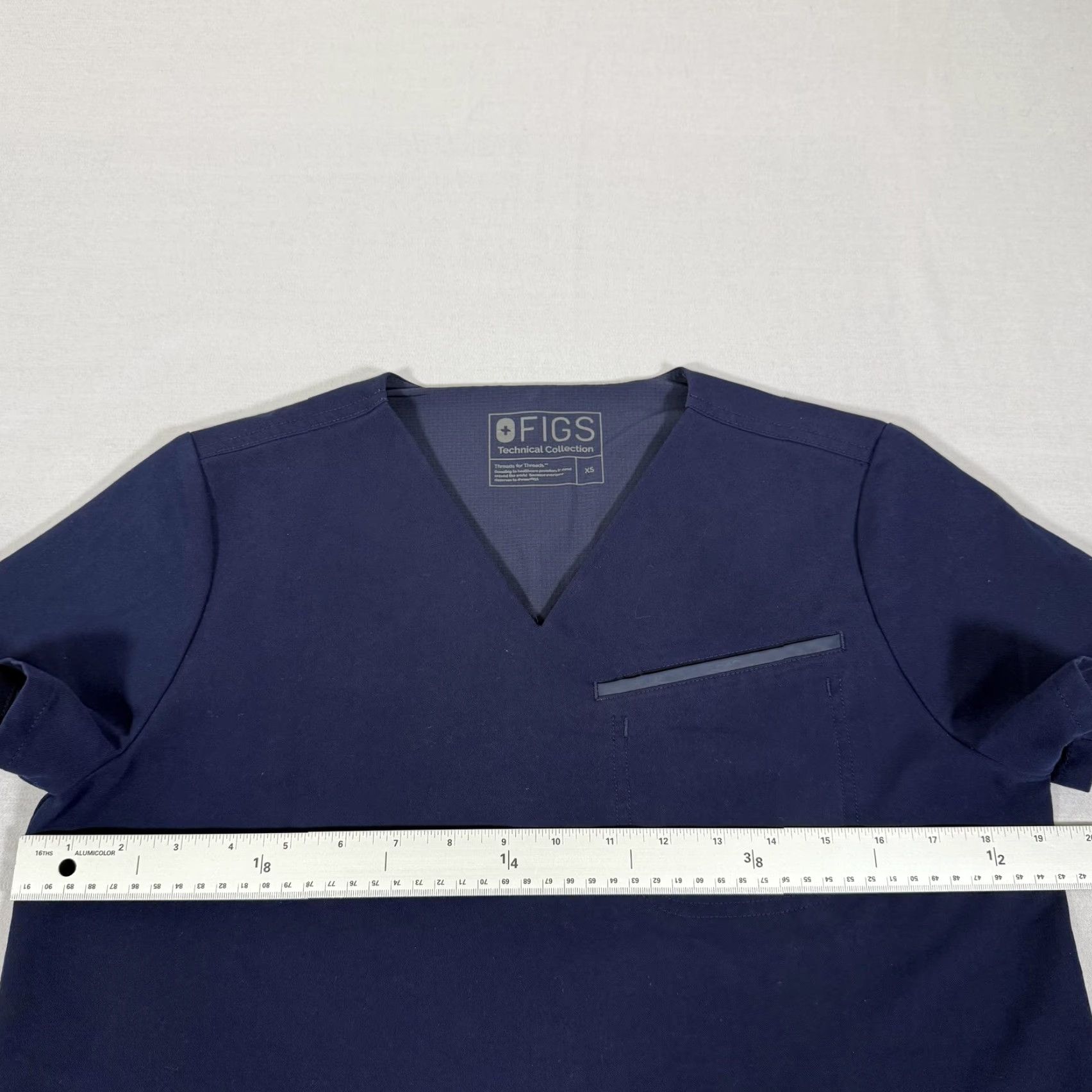 Vintage Figs Scrub Set Navy XS Technical Collection Jogger Pants Top Medical Womens Size XS / US 0-2 / IT 36-38 - 4 Thumbnail