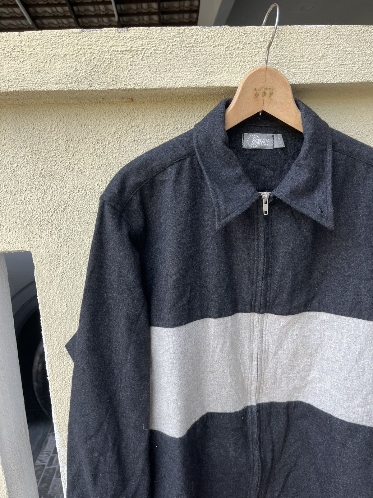 Massimo Osti Vintage ‘96 boneville wool overshirt Size US L / EU 52-54 / 3 - 4 Thumbnail