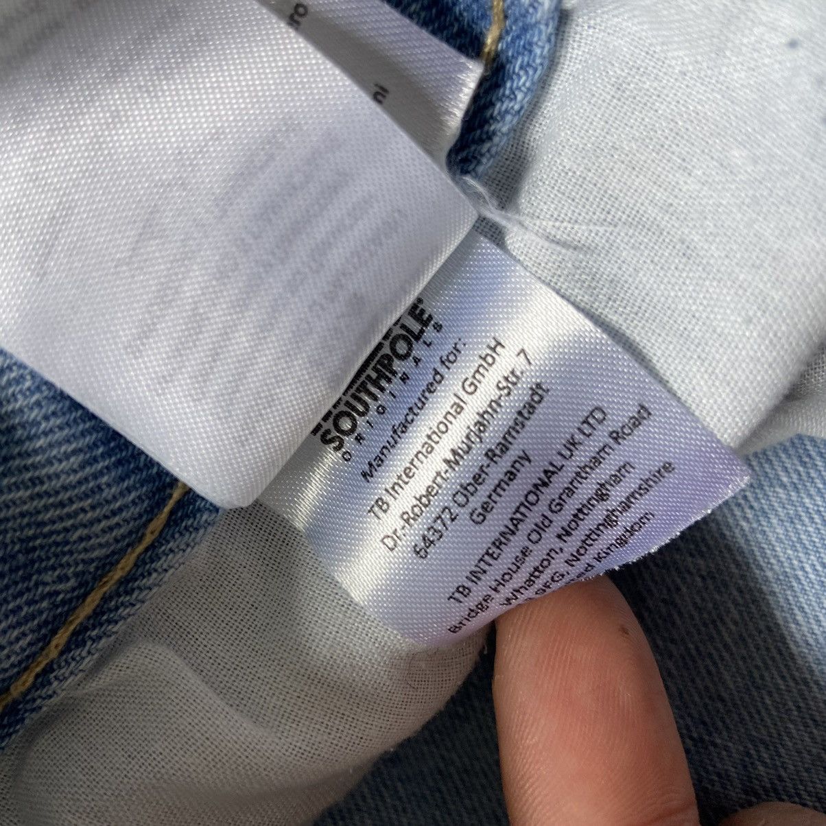 Southpole × Vintage Southpole Vintage Jeans Baggy Denim Pants Streetwear Size US 34 / EU 50 - 13 Thumbnail