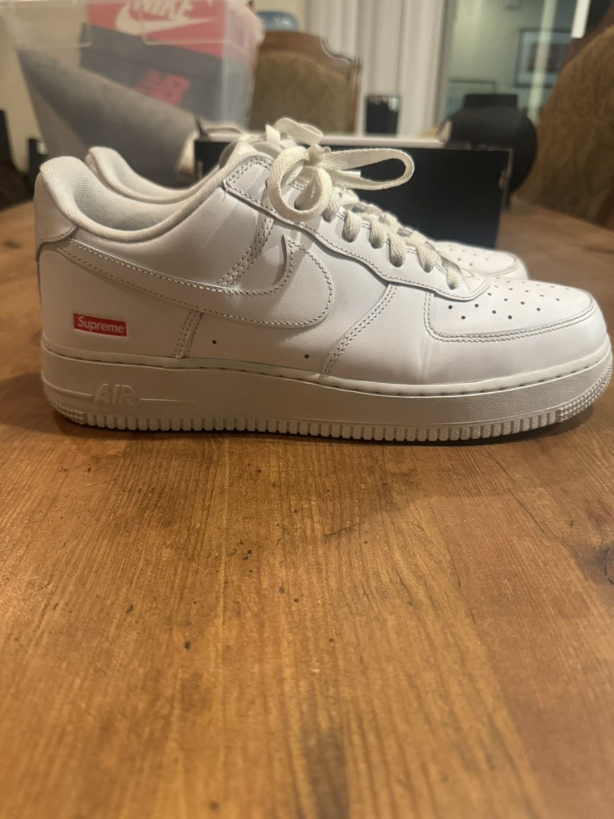 Nike × Supreme Supreme x Nike Air Force Ones Size US 10.5 / EU 43-44 - 1 Thumbnail