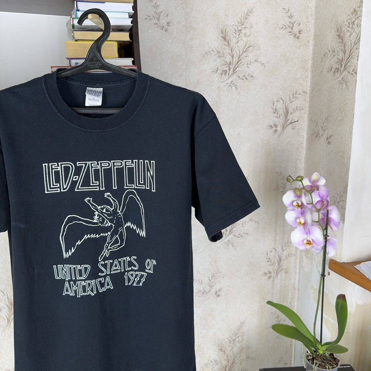 Band Tees × Vintage Vintage Led Zeppelin T shirt 2000 Streetwear Black Rock L Size US L / EU 52-54 / 3 - 10 Thumbnail