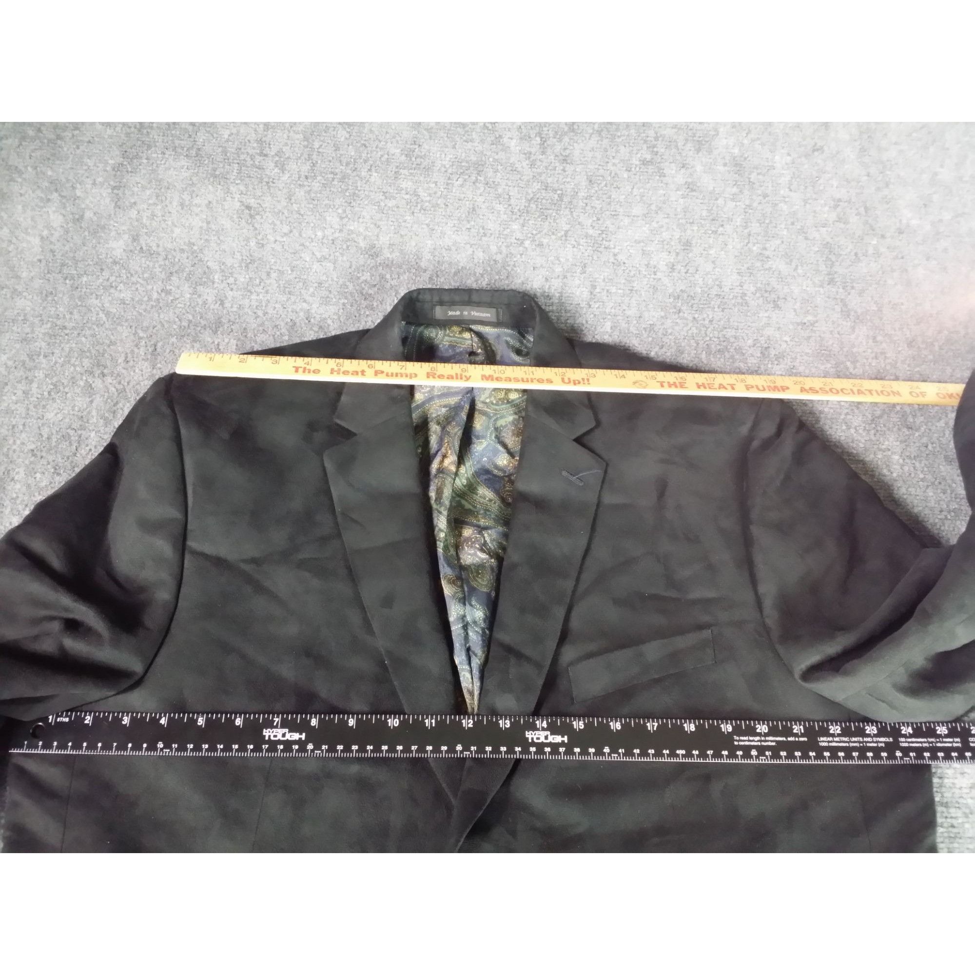 Lauren Ralph Lauren Lauren Ralph Lauren Blazer Men Sz 48R Black 2 Button Designe Size 48R - 5 Thumbnail