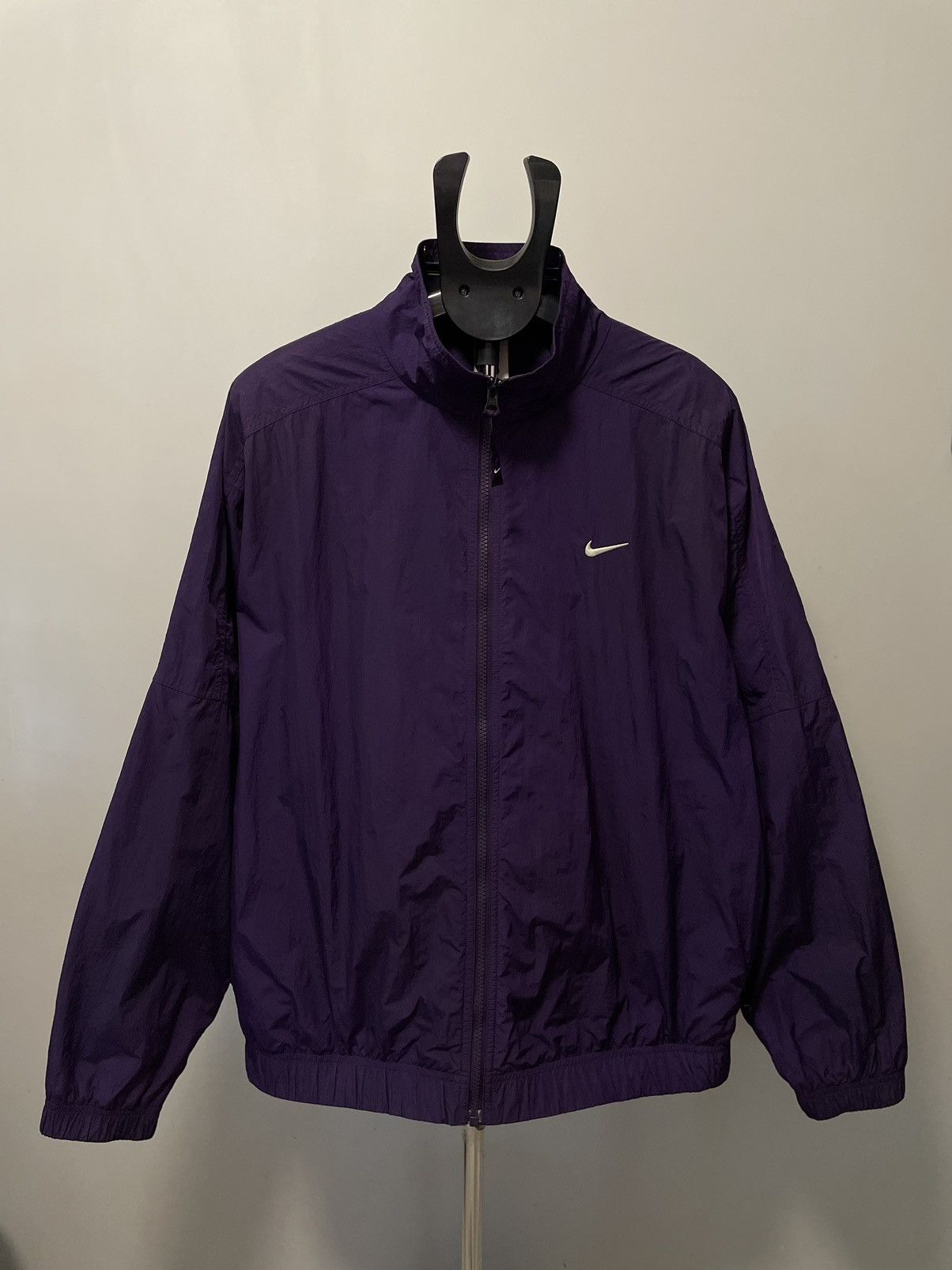 Nike Streetwear Vintage Nike Y2K Purple Nylon Jacket Grailed